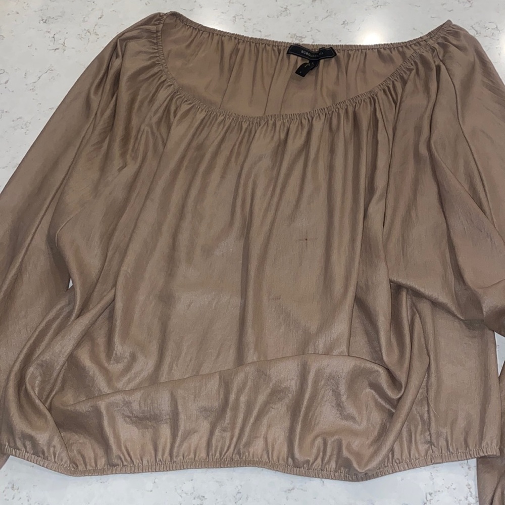 GOLD/TAN LONG SLEEVE